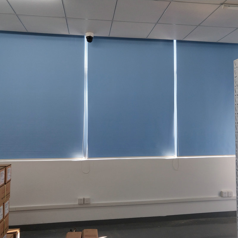 Full Blackout Roller Blinds, Insulated Sunshade Cloth, Hotel Office Foldableing Curtains, Manual Electric Sun Protection Engineering Curtains Full Blackout Roller Blinds, Insulated Sunshade Cloth, Hotel Office Foldableing Curtains, Manual Electric Sun Protection Engineering Curtains