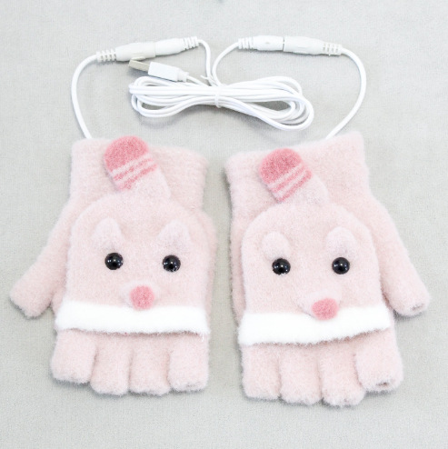 Cute Cartoon Imitation Cashmere Gloves display picture 10