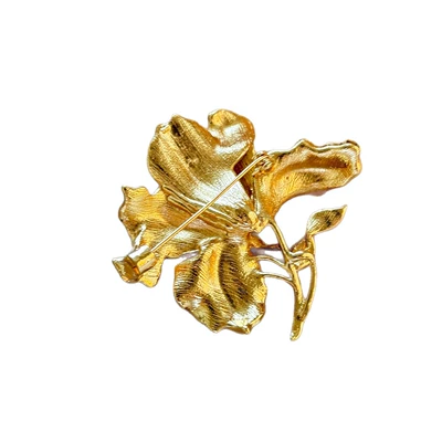 Peony Flower Brooch for Women, Yaxa sancaqları