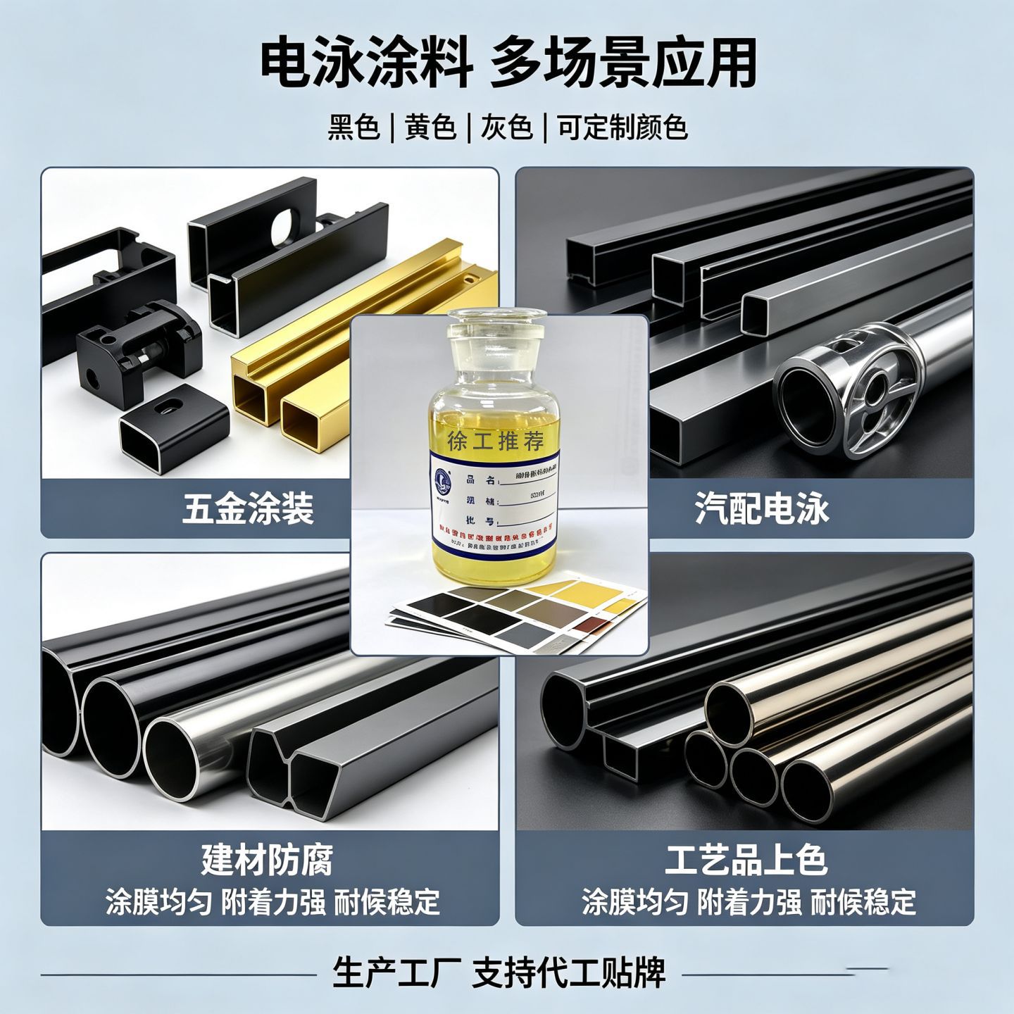SH-450S Electrostatic Paint: Resistant to salt spray, strong adhesion, provides technical service for solution adjustment in automotive painting