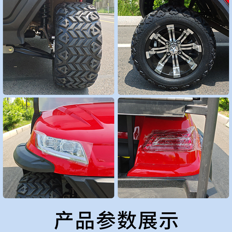 Foreign Trade Electric Sightseeing Car, Scenic Spot Tourist Shuttle Bus, Sales Office, Rv, B&B, Golf Cart for Golf Course