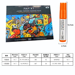 Acrylic marker large capacity art doodle set 15mm colored set acrylic markers wholesale