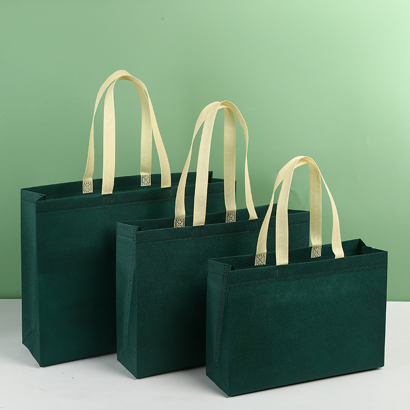 スポット不織布環境に優しいショッピングハンドバッグカスタムプリントロゴ衣料品店ハイエンドプロモーション広告カスタマイズ|undefined