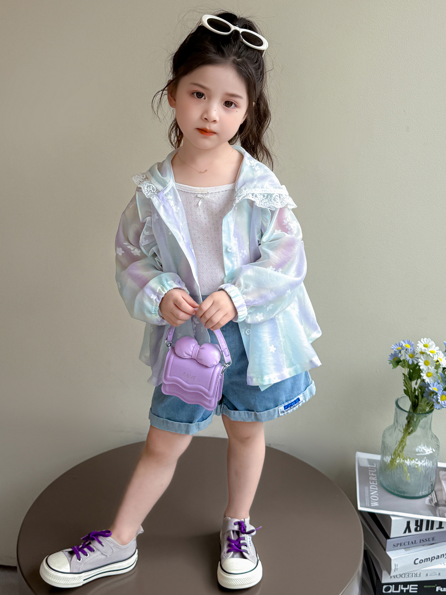 Ropa de protección solar para niñas