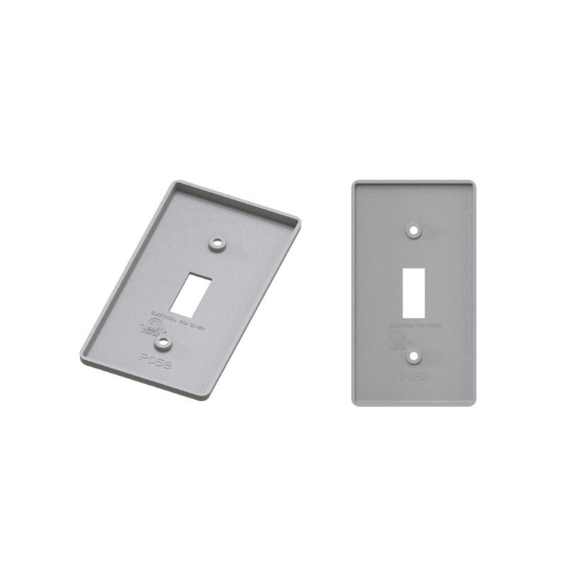 American One Gang Handy Blank盖板非金属0.25“D x 2.38”W x 4