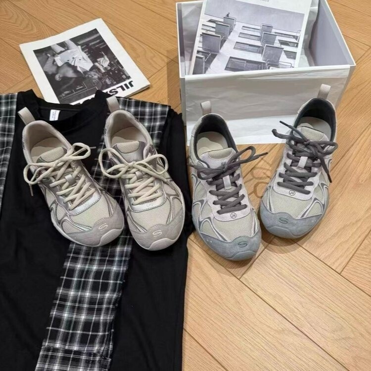 Fashionable new autumn mountain-style women's casual sports shoes, breathable mesh soft-soled thick-soled 2026 sneakers Fashionable new autumn mountain-style women's casual sports shoes, breathable mesh soft-soled thick-soled 2026 sneakers