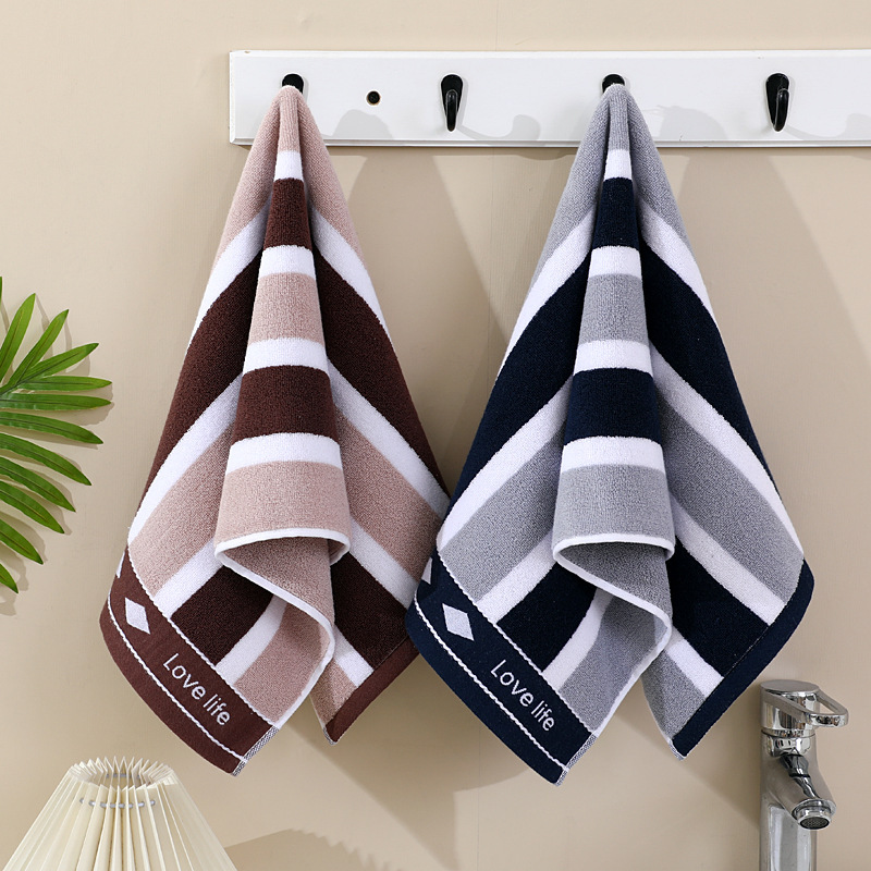 Pure Cotton Towels for Men and Women, Adult Household Face Wash and Bath Couple Soft Thickeneded Absorbent Water Towel Return Gift Labor Insurance Logo Pure Cotton Towels for Men and Women, Adult Household Face Wash and Bath Couple Soft Thickeneded Absorbent Water Towel Return Gift Labor Insurance Logo
