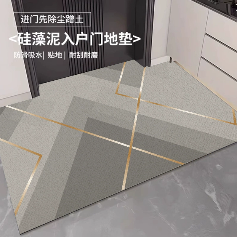Non-slip carpet, simple and elegant design, water absorbent