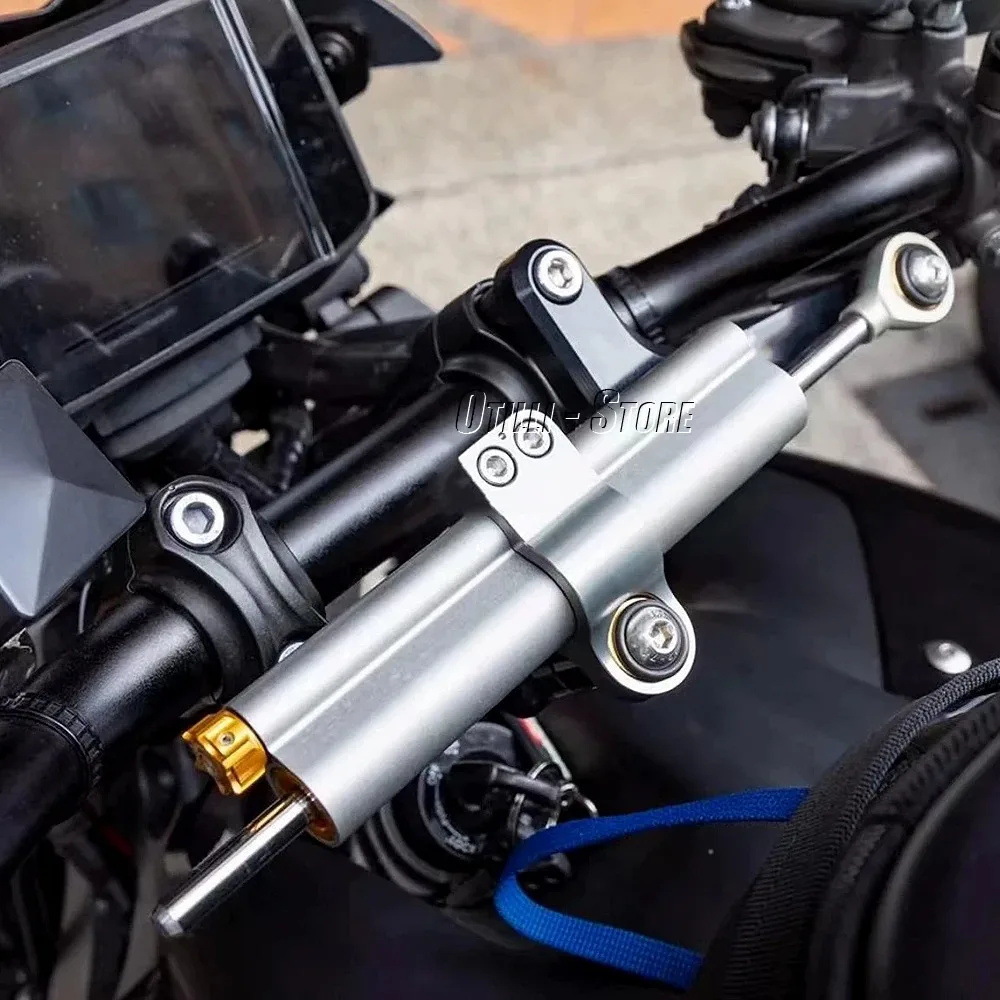 Yamaha YAMAHA MT09 2024-Handlebar Steering Stabilizer Titanium Ruler Damper Motorcycle Accessories