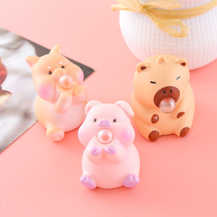 Decompression artifact cute pink skin pinch pig vent gift office spit bubble decompression toy factory wholesale