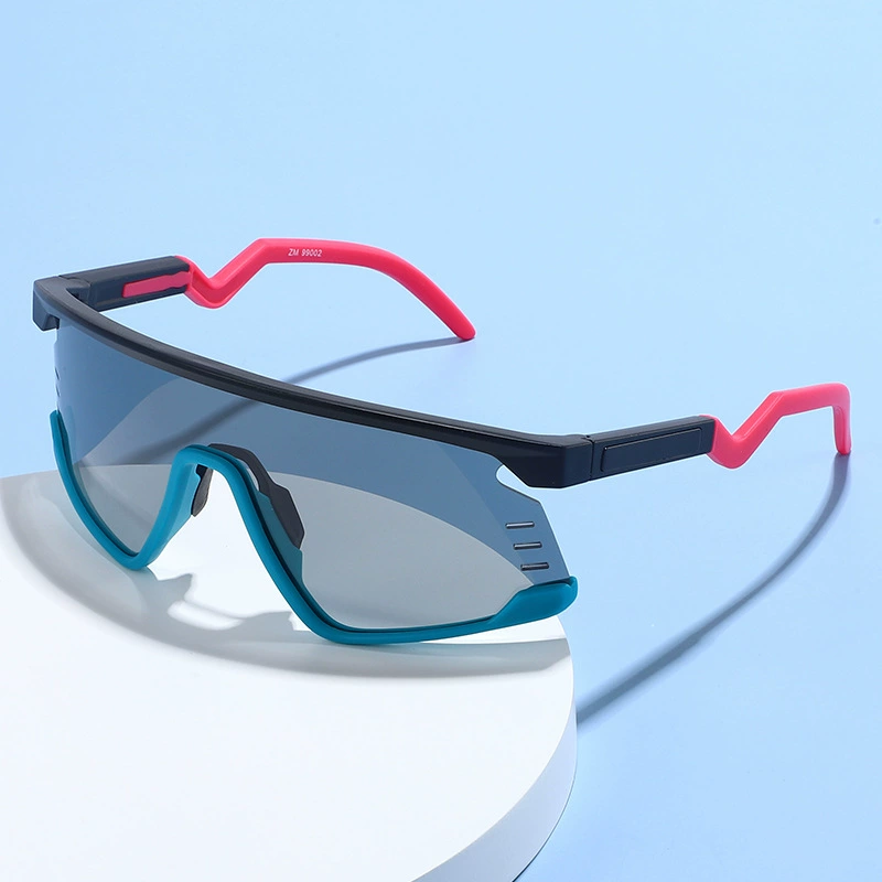 Новая модель верховой езды в большой рамке солнцезащитные очки для мужчин мода на открытом воздухе спорт бег ветрозащитный песок велосипед солнцезащитные очки женщины