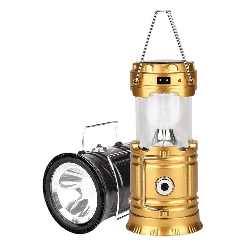 Al Aire Libre nueva linterna 5800 lámpara de camping solar recargable LED tienda de campaña multi-función portátil lámpara de estiramiento