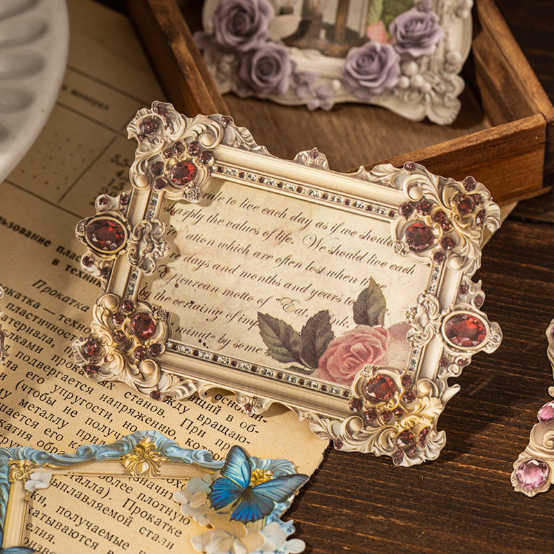 Three-dimensional relief collage card