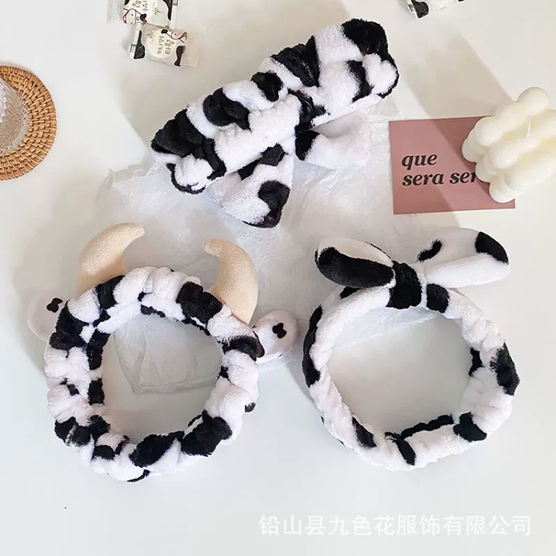 Brand three dimensional headband, plush hair accessory, Korean style, internet celebrity