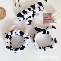 Brand three dimensional headband, plush hair accessory, Korean style, internet celebrity