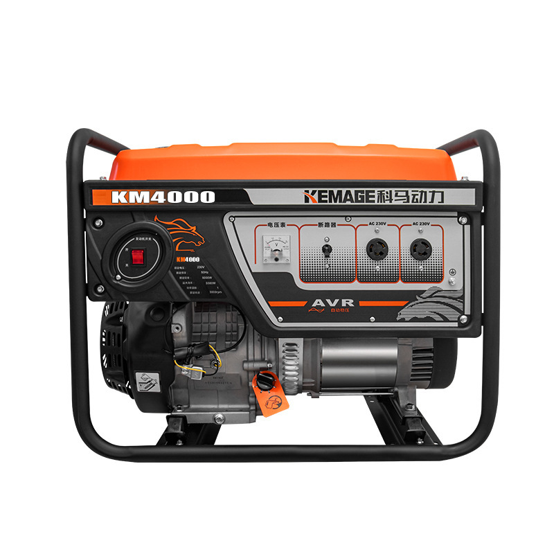 小型汽油发电机组3KW 家用单相220V省油手动便携式汽油发电机