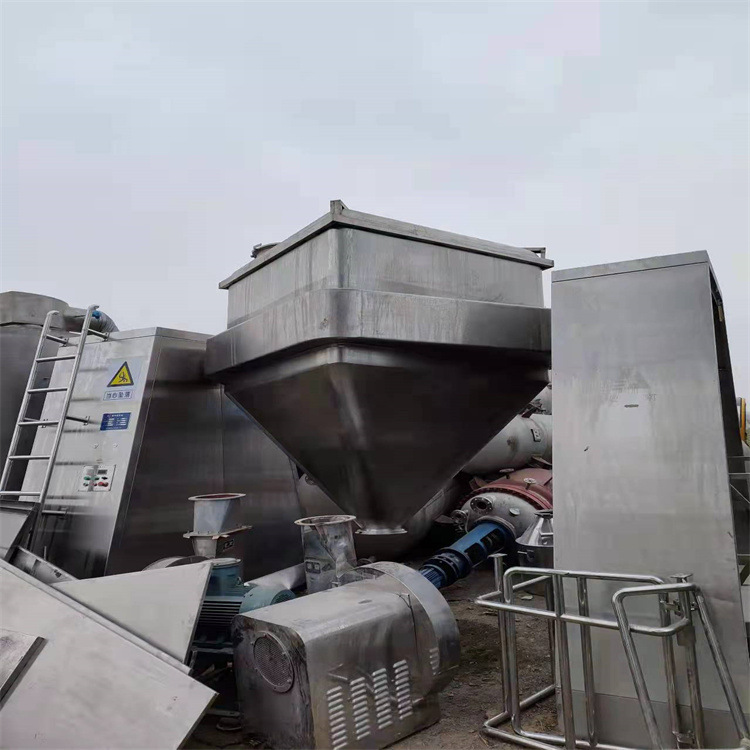 二手方形对夹式换桶粉末混料机 方锥料斗式混合机 强制搅拌机回收