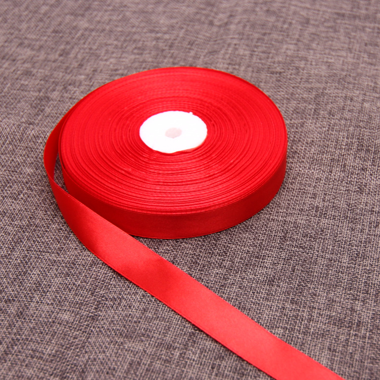 Cintas rojas de seda, cinta de cinta roja, cinta de boda, cinta de cinta