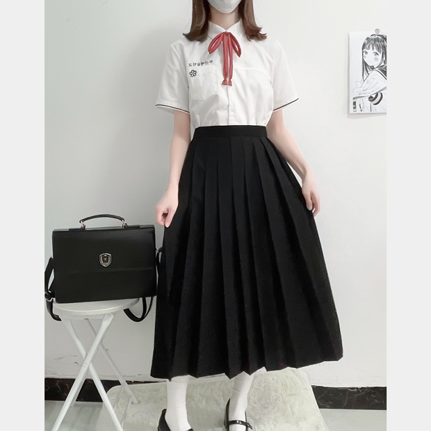 Black [pleated skirt] 80cm