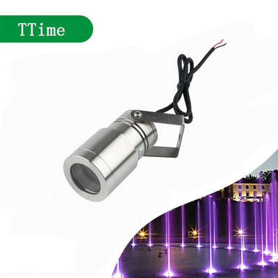 Selling Stainless steel Underwater lights 5W Anti glare fountain light ip68 Ming Zhuang Bracket Pool Light Authenticate Warranty Three years