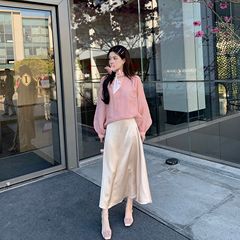 Grape Mama Studiolee Square One Strap High Heel Hollow Sole Slip-On Sandal with Side Button Low Mouth Thick Heel Women's Sandal