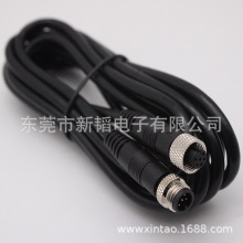 M8 6P��ˮ�^�����R�^��6о�����ˮ�B�Ӿ� M8 6Pin���^��ĸ�^