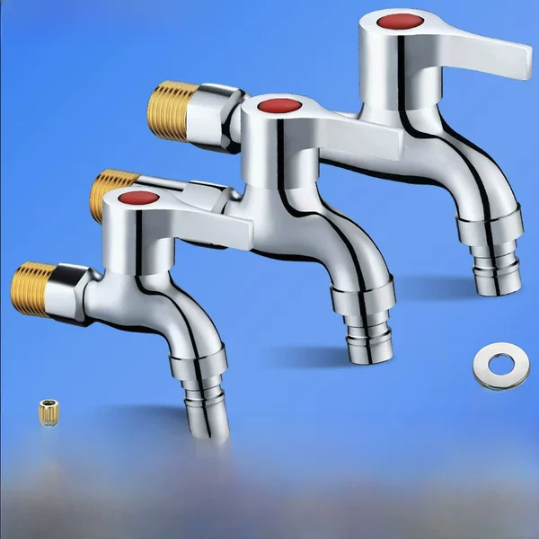 Copper washing machine faucet single Cold 4 points dedicated quick opening lengthened mop pool water nozzle connector household faucet