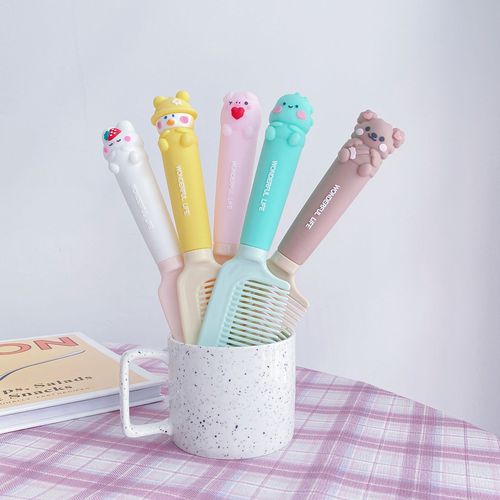 ins girl heart comb women's special long hair smoothing comb wholesale female internet celebrity model portable comb air cushion comb