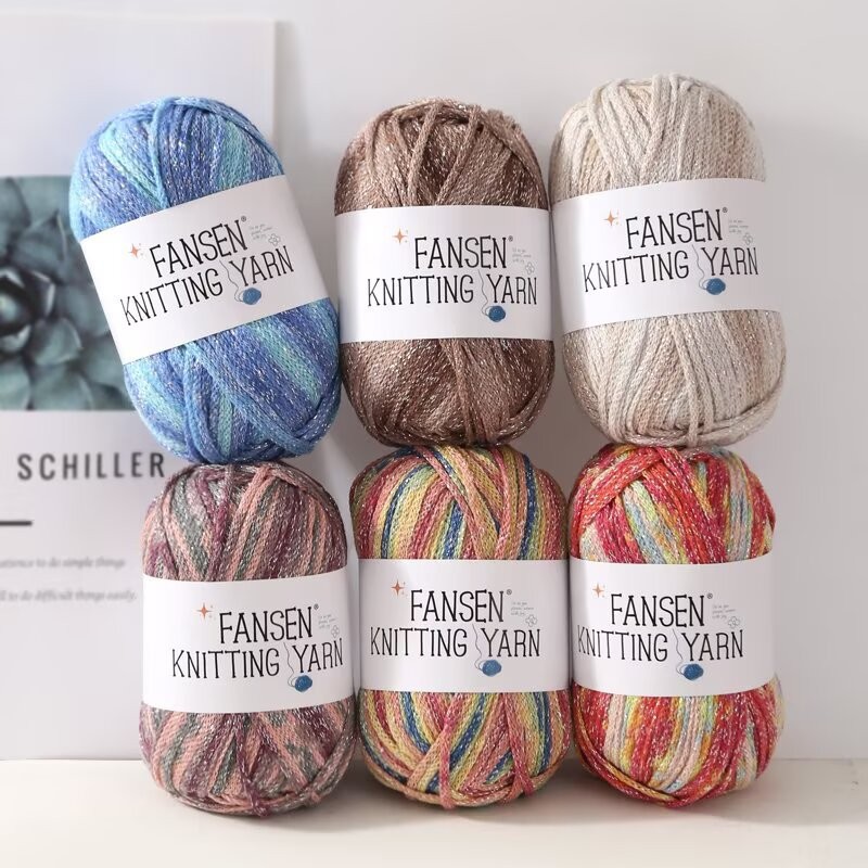 Woven rainbow crochet handmade