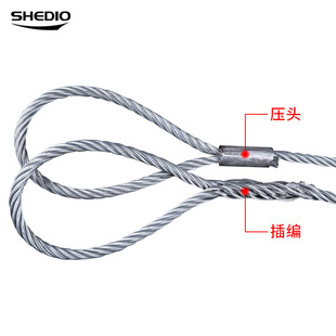 Shengdiao Complete Set of Wire Rope Slings, Combined Slings, Steel Cable Slings, Traveling Crane Lifting Tools