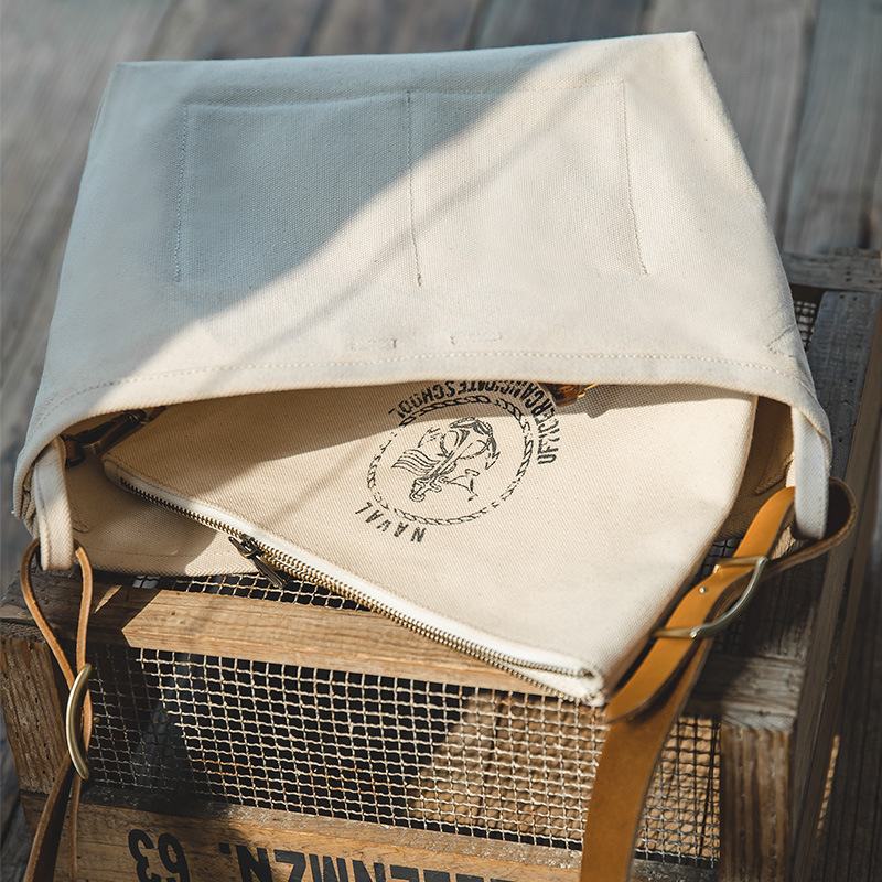 Madden workwear American retro children and mother distressed printing kit ameikaji heavy simple messenger bag for men