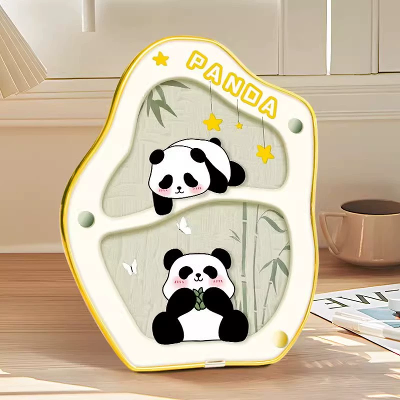 Готовый ассортимент производителя для TABLE decoration painting, кремовый стиль ТВ-кабинет, высококлассная настольная декоративная деталь, милый пандовый вход в ресторан