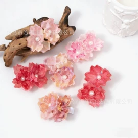 仿真花;发夹;仿真植物配件