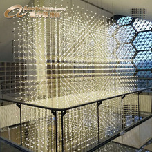 Люстра光立方Chandelier吊灯Lustre火花球Lampu gantung