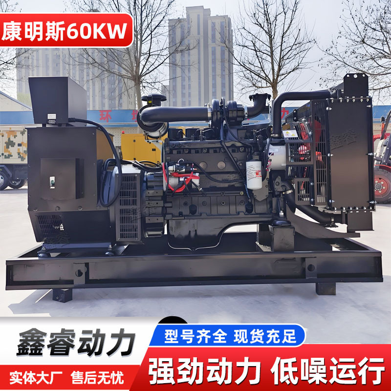 60KW カミンズディーゼル発電機工場建設現場学校ディーゼルエンジン 60kW 全銅ブラシレス発電機|undefined