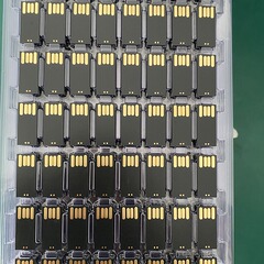 防水黒色ゲル状USBメモリチップ、短版ミニUSBメモリ半製品2.0/3.0、長版短版、クリエイティブカスタム
