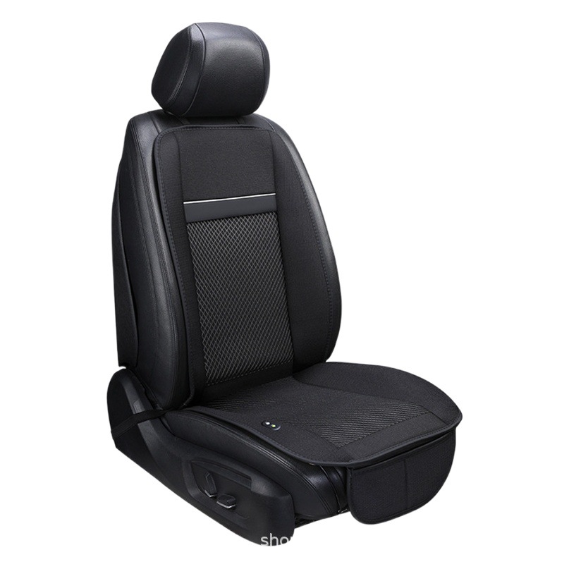 Car Ventilated Seat Cushion, Suction and Refrigeration Dual-Purpose Seat Cushion with Large Fan, Breathable and Insulated Seat Cushion 12V24V Manufacturer