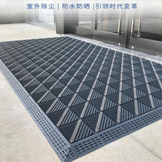 门厅进门PVC三合一地毯门垫火车站户外除尘室外防滑垫拼接地垫