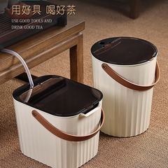 メーカーソース茶桶茶器部品排水管家庭用乾湿分離室内廃水桶茶滓桶茶桶