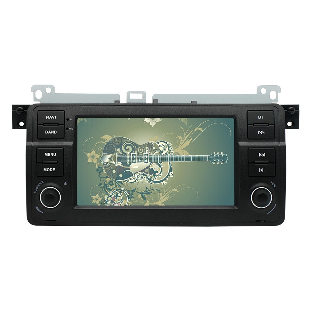 Adecuado para 98-05 BMW E46 Navigation Android mp5 reproductor de imágenes de marcha atrás GPS de 7 pulgadas todo en uno