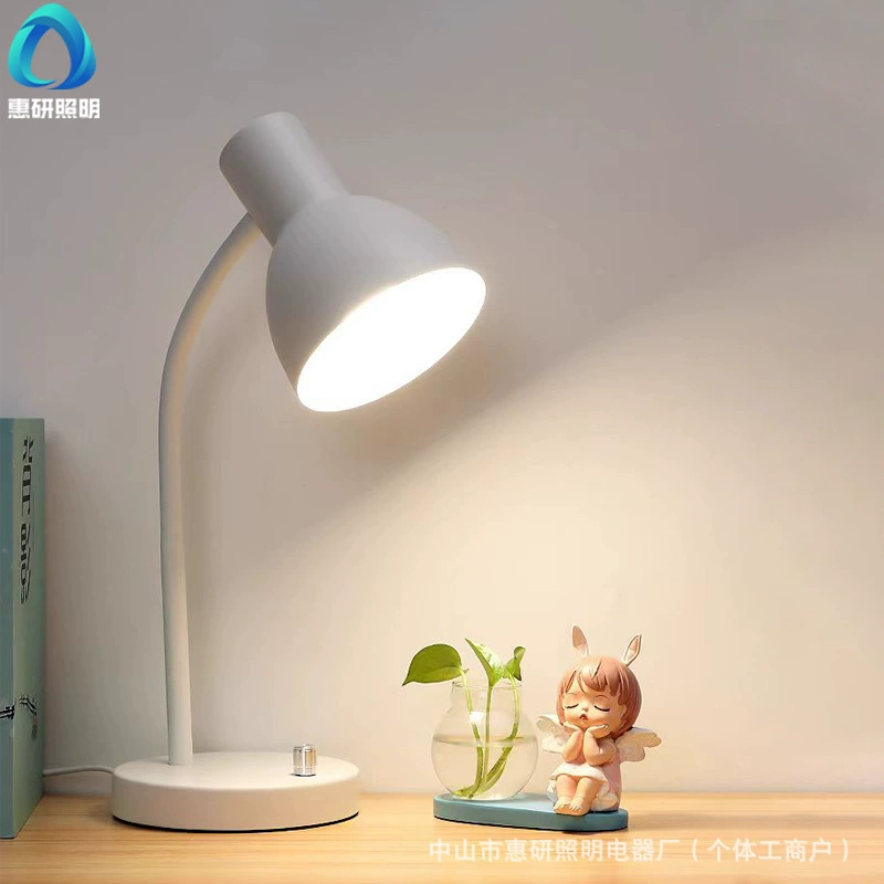 Комнатная ретро LED настольная лампа для отеля для кровати, стиль роскоши освещения, стиль высокого качества, защита глаз