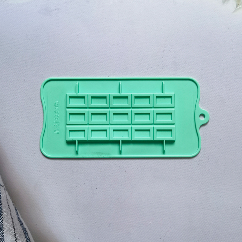 15 chocolate 466 galletas molde de silicona pastel helado pudín molde de postre jabón utensilios