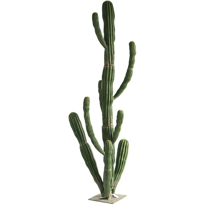 Gran Cactus Internet celebridad B & B paisaje decoración arena planta simulación Marruecos cactus columna gran bola de cactus