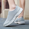 Summer footwear for leisure, breathable sports shoes, plus size, soft sole