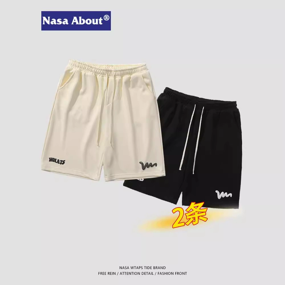 Summer shorts for men and women, sports trousers for leisure, American style, oversize