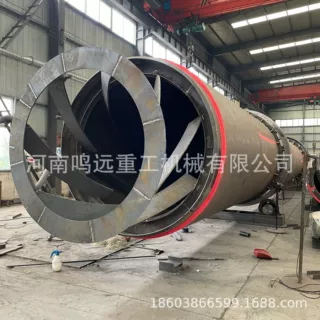 回转 滚筒沙子煤泥鸡粪烘干机大型回转窑 污泥烘干兰炭煤矸石烘干