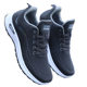 Elderly Shoes Men's Soft-soled Mesh Sports Casual Shoes Autumn Flying Mesh Shoes Middle-aged and Elderly Walking Shoes Men's Running Shoes