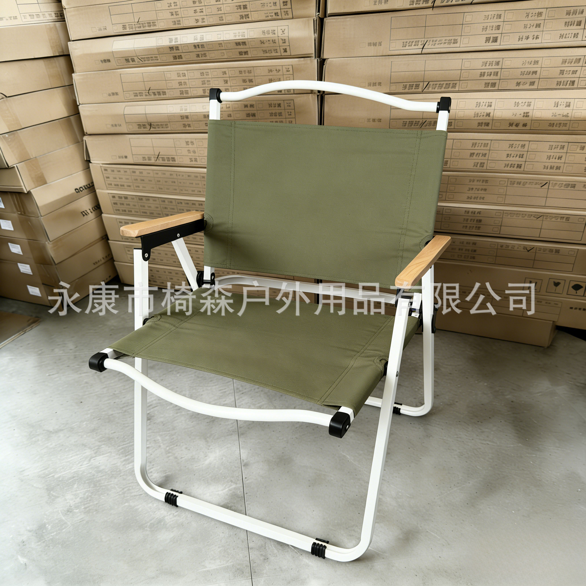 중형 이중 천 [흰색 튜브 + 국방색]