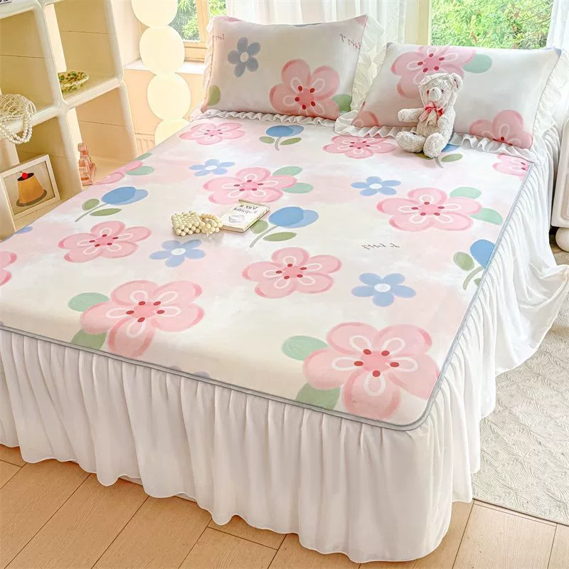 Mat, summer duvet, summer silk set, 4 piece set