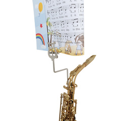 Alto saxophone music stand portable marching music stand reading clip saxophone score stand long music score clip